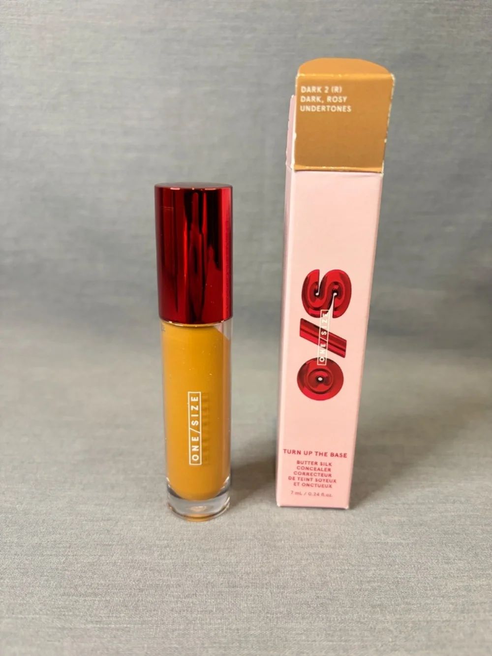ONE/SIZE Turn Up The Base Butter Silk Concealer Dark 2 (R) Rosy Undertones NEW